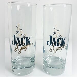 Set of 4 Jack Daniel’s & ginger glasses